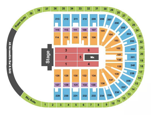 TSO Seating Map Seating Chart