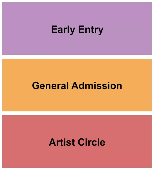 AC EARLY GA Seating Map Seating Chart