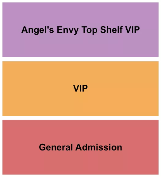 GA VIP TOP SHELF Seating Map Seating Chart