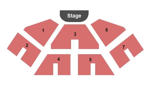 ENDSTAGE Seating Map Seating Chart