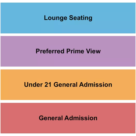 GA PREFERRED Seating Map Seating Chart