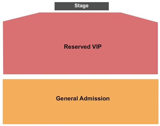 END STAGE Seating Map Seating Chart