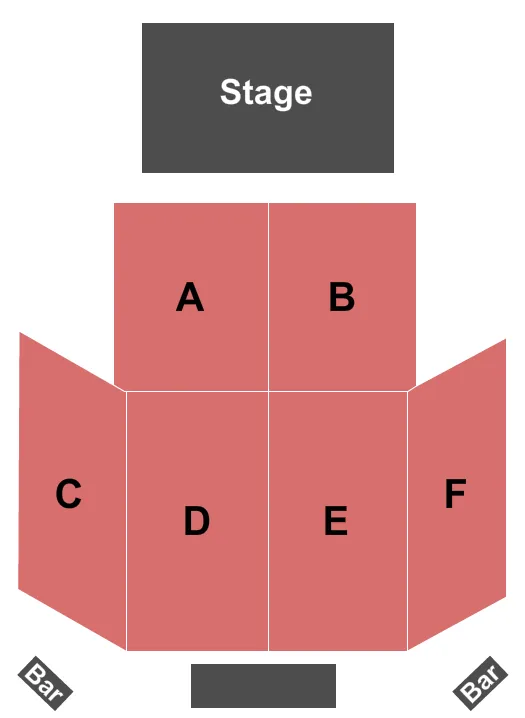 THE EVENT CENTER AT HOLLYWOOD CASINO COLUMBUS END STAGE Seating Map Seating Chart
