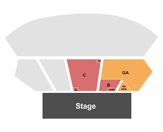 ENDSTAGE 2 Seating Map Seating Chart
