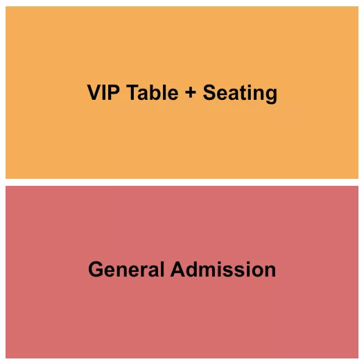 GA VIP TABLE Seating Map Seating Chart