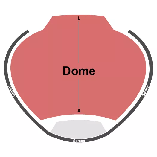 ENDSTAGE DOME Seating Map Seating Chart