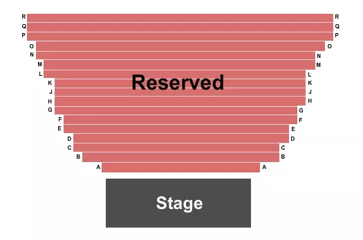 ENDSTAGE 2 Seating Map Seating Chart