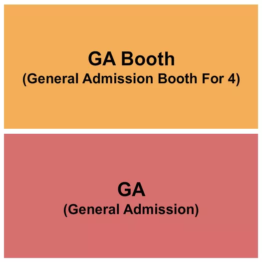 IMPROV COMEDY CLUB BREA GA BOOTH Seating Map Seating Chart