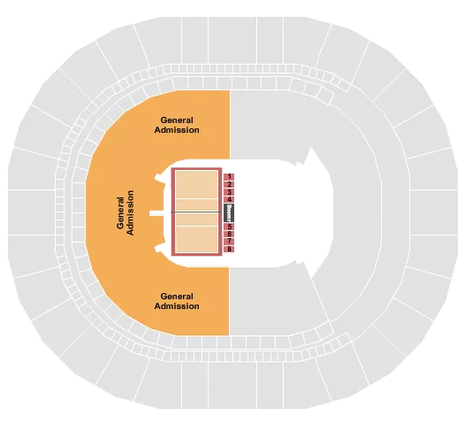 BEACH VOLLEYBALL Seating Map Seating Chart