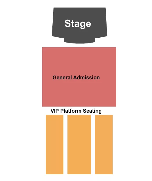 END STAGE Seating Map Seating Chart