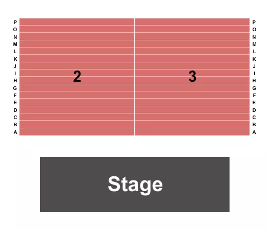 ENDSTAGE 3 Seating Map Seating Chart