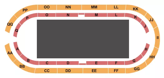 RODEO 2 Seating Map Seating Chart