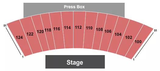 JOAN C EDWARDS STADIUM DCI Seating Map Seating Chart