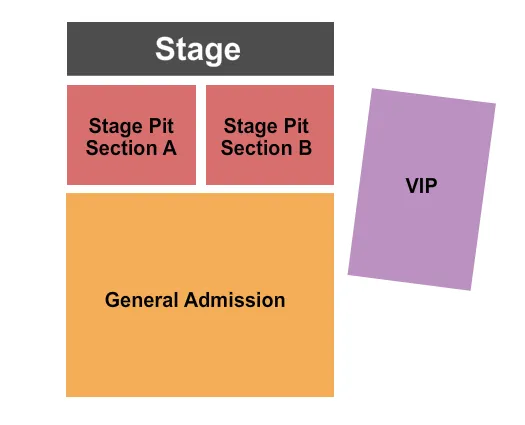 JOHN T FLOORE COUNTRY STORE KOE WETZEL Seating Map Seating Chart