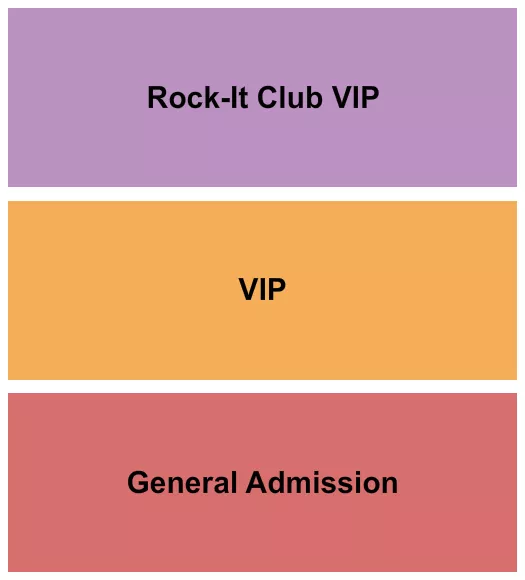 GA VIP CLUB Seating Map Seating Chart