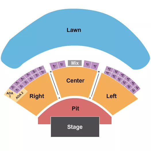 END STAGE 2 Seating Map Seating Chart