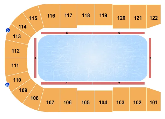 OPEN FLOOR Seating Map Seating Chart