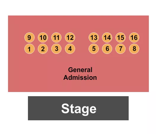KNITTING FACTORY CONCERT HOUSE BOISE GA FLOOR TABLES Seating Map Seating Chart