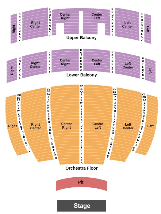 ENDSTAGE GA PIT Seating Map Seating Chart