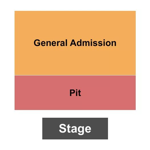 PIT GA Seating Map Seating Chart
