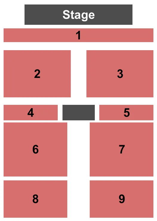 OZUNA Seating Map Seating Chart