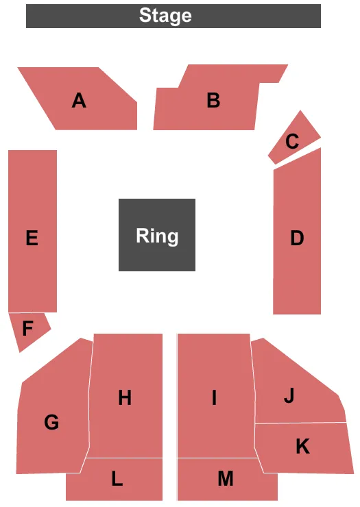 SHOBOX Seating Map Seating Chart