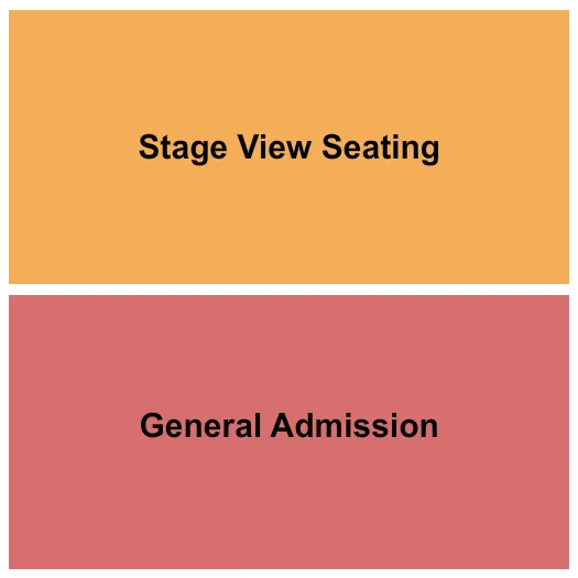 LA ROSA TUCSON GA STAGE VIEW Seating Map Seating Chart