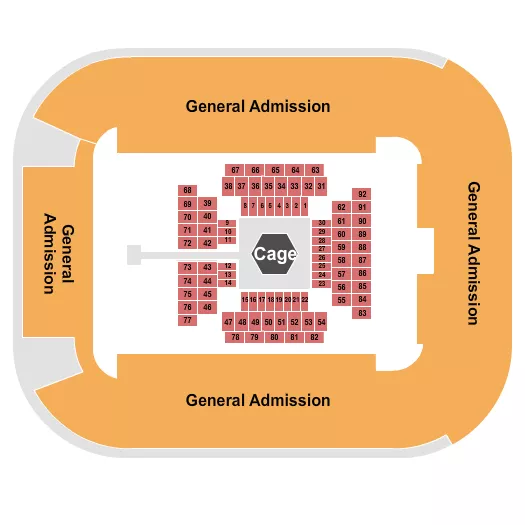 AKA51 Seating Map Seating Chart
