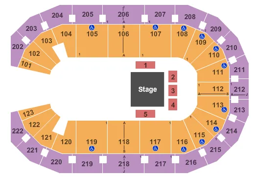 CIRCUS Seating Map Seating Chart