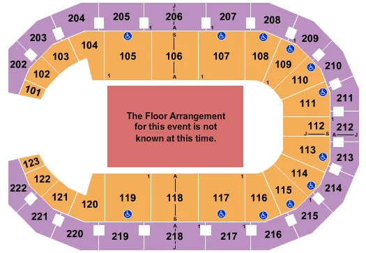 GENERIC FLOOR Seating Map Seating Chart