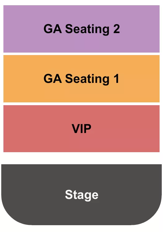 VIP GA 12 Seating Map Seating Chart
