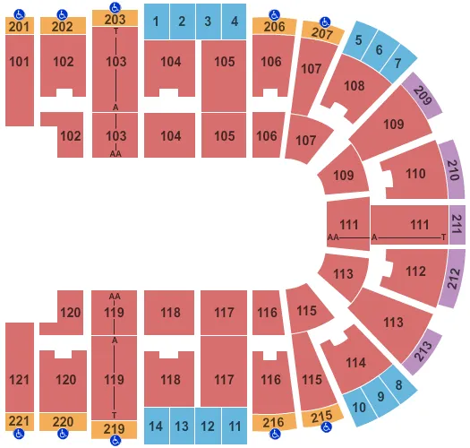 OPEN FLOOR Seating Map Seating Chart