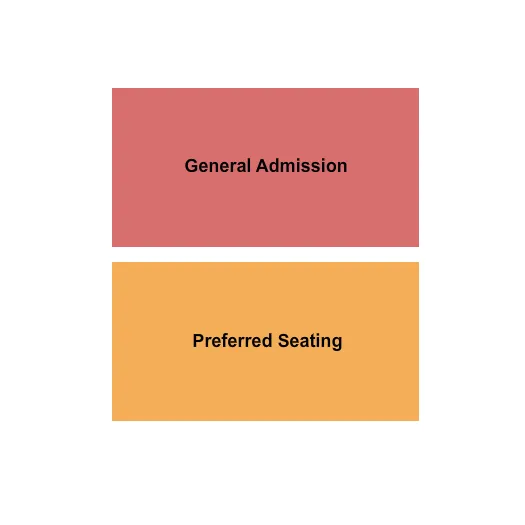 GA PREFERRED Seating Map Seating Chart