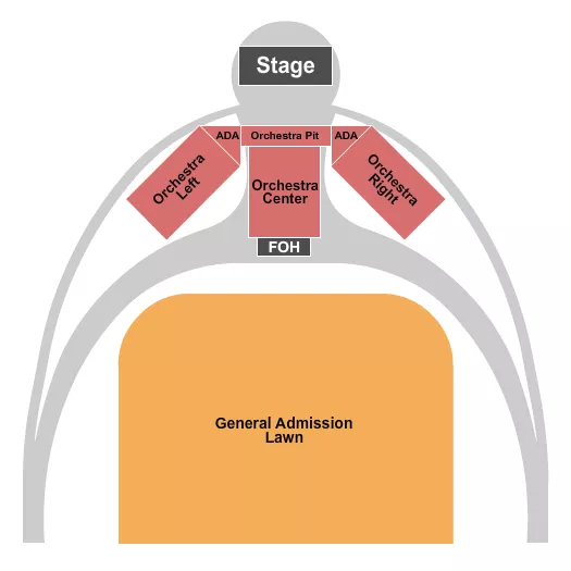 ENDSTAGE 2 Seating Map Seating Chart
