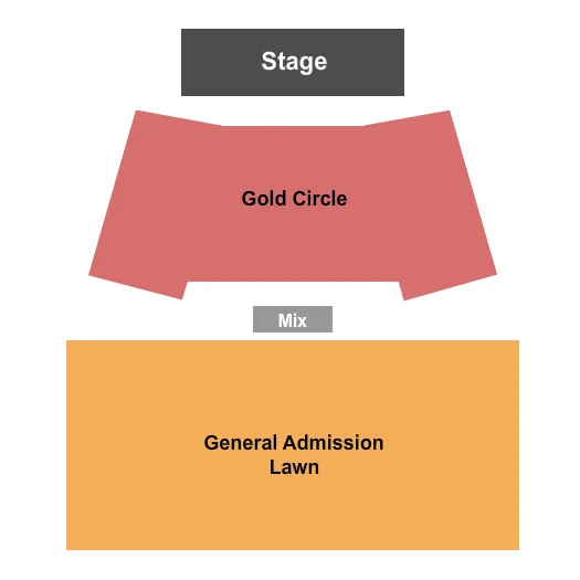 YOUNG THE GIANT Seating Map Seating Chart