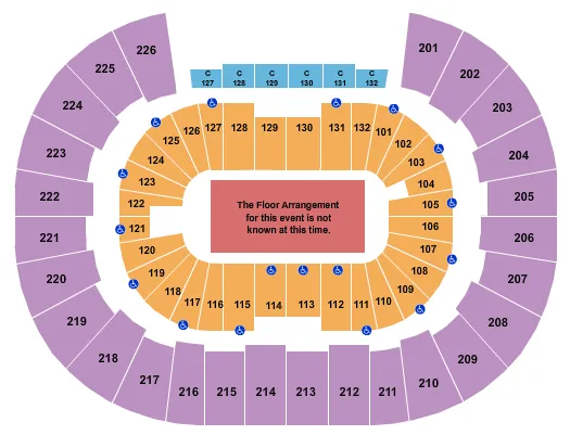 GENERIC FLOOR Seating Map Seating Chart