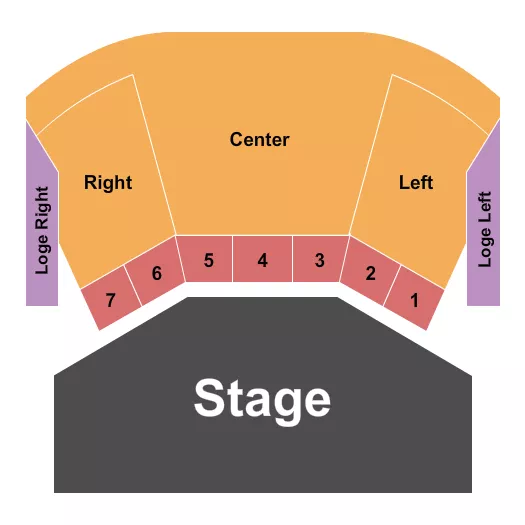 ENDSTAGE TABLES Seating Map Seating Chart