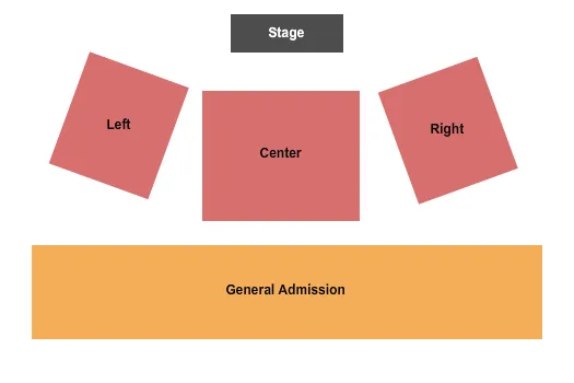 ENDSTAGE Seating Map Seating Chart