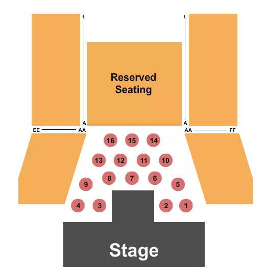 TABLES 2 Seating Map Seating Chart