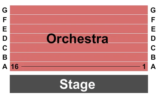 LINCOLN CENTER THEATER CLAIRE TOW THEATER END STAGE Seating Map Seating Chart