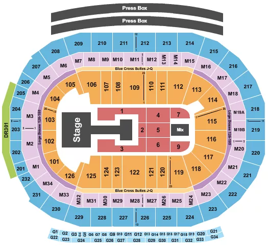 KATSEYE Seating Map Seating Chart