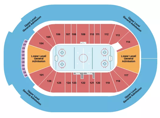 SHORESY FALL CLASSIC Seating Map Seating Chart