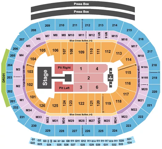 SOMBR Seating Map Seating Chart