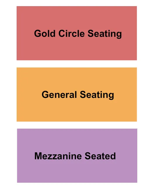 LITTLE ROCK HALL AR GC GA MEZZ Seating Map Seating Chart
