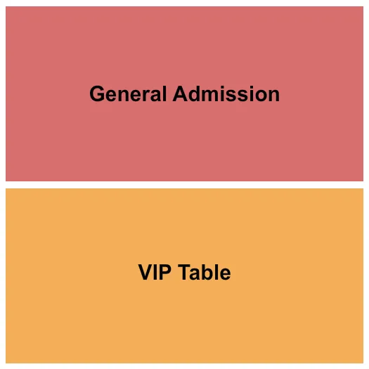 GA VIP TABLE Seating Map Seating Chart