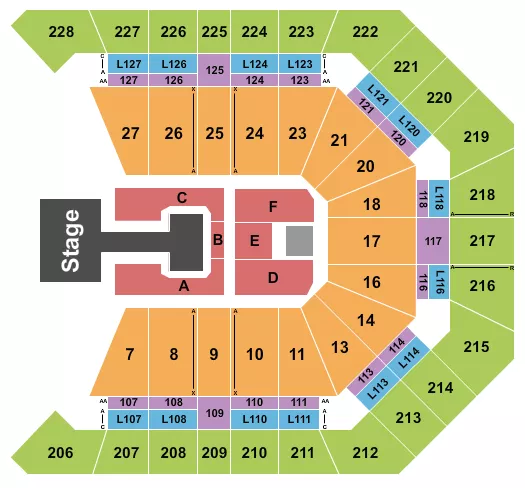 KATSEYE Seating Map Seating Chart
