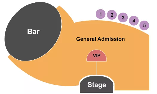 GA VIP BOOTHS Seating Map Seating Chart