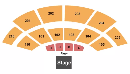 MABEE CENTER OK ANNE WILSON Seating Map Seating Chart
