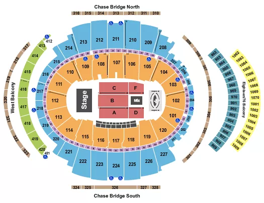 CARIN LEON Seating Map Seating Chart