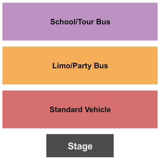 MAGIC OF LIGHTS Seating Map Seating Chart